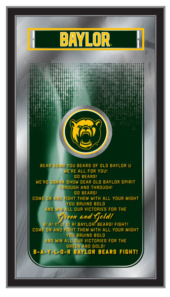 Baylor Bears Logo Fight Song Mirror