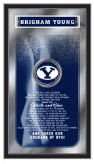 BYU Cougars Fight Song Mirror by Holland Bar Stool Company Home Sports Decor