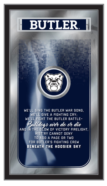 Butler Bulldogs Logo Fight Song Mirror