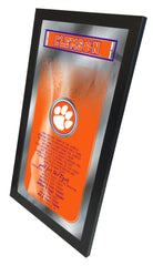 Clemson Tigers Fight Song Mirror by Holland Bar Stool Company Home Sports Decor Side View