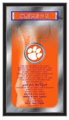 Clemson Tigers Fight Song Mirror by Holland Bar Stool Company Home Sports Decor