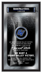 Grand Valley State Lakers Fight Song Mirror by Holland Bar Stool Company Home Sports Decor