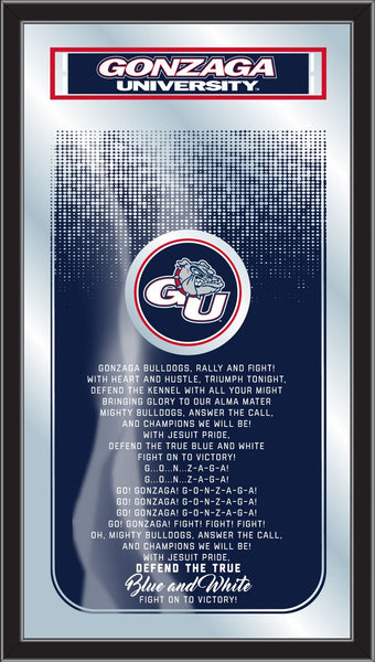 Gonzaga Bulldogs Logo Fight Song Mirror