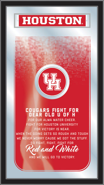 Houston Cougars Logo Fight Song Mirror
