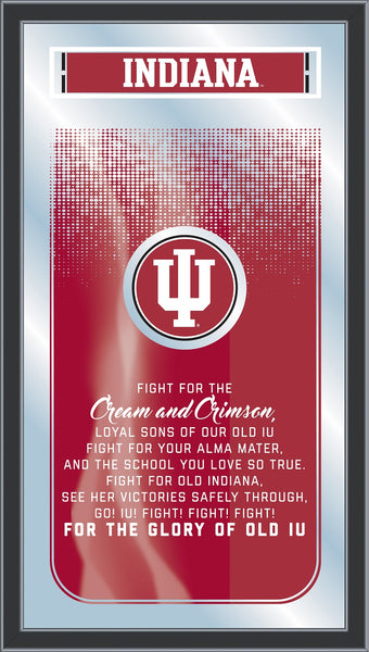 Indiana Hoosiers Logo Fight Song Mirror