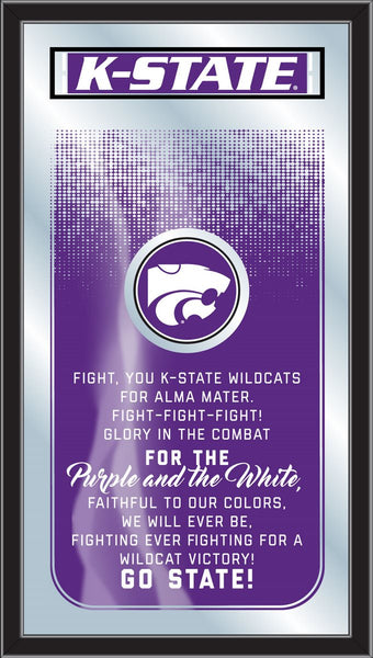 Kansas State Wildcats Logo Fight Song Mirror