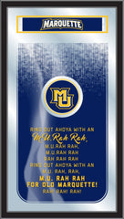 Marquette University Golden Eagles Fight Song Mirror by Holland Bar Stool Company