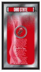 Ohio State Buckeyes Fight Song Mirror by Holland Bar Stool Company Home Sports Decor