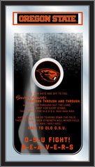 Oregon State Beavers Fight Song Mirror by Holland Bar Stool Company Home Sports Decor