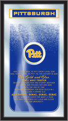 Pittsburgh Panthers Fight Song Mirror by Holland Bar Stool Company Home Sports Decor