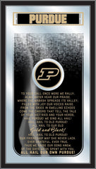 Purdue Boilermakers Fight Song Mirror by Holland Bar Stool Company Home Sports Decor