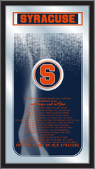 Syracuse Orange Fight Song Mirror by Holland Bar Stool Company Home Sports Decor