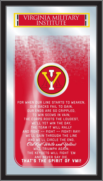 Virginia Military Institute Keydets Logo Fight Song Mirror