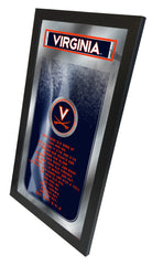Virginia Cavaliers Fight Song Mirror by Holland Bar Stool Company Home Sports Decor Side View