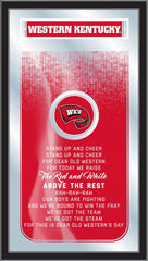 Western Kentucky Hilltoppers Fight Song Mirror by Holland Bar Stool Company Home Sports Decor