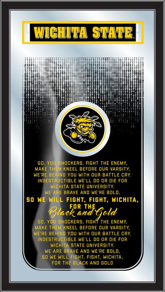 Wichita State Shockers Logo Fight Song Mirror