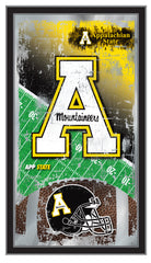 Appalachian State Mountaineers Football Mirror by Holland Bar Stool Company Sports Wall Decor