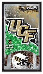 UCF Knights Football Mirror by Holland Bar Stool Company Home Sports Decor for Him