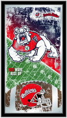 Fresno State University Bulldogs Football Mirror by Holland Bar Stool Company