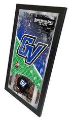 Grand Valley State Lakers Football Mirror by Holland Bar Stool Company Home Sports Decor for Him Side View