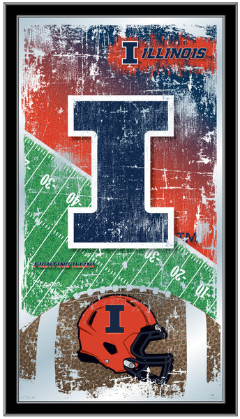 University of Illinois, UI Fighting Illini, Logo Basketball Mirror