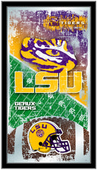 Louisiana State University LSU Tigers Football Mirror by Holland Bar Stool Company Home Sports Decor for Him