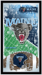 University of Maine Black Bears Football Mirror by Holland Bar Stool Company