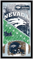 University of Nevada Reno Wolf Pack Football Mirror by Holland Bar Stool Company