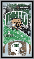 Ohio University Bobcats Football Mirror by Holland Bar Stool Company