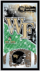 Wake Forest Demon Deacon Football Mirror by Holland Bar Stool Company Home Sports Decor for him