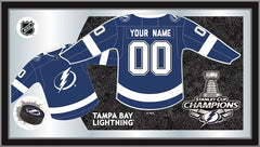 15" X 26" Tampa Bay Lightning 2020 Stanley Cup Jersey Mirror