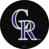 Colorado Rockies L216 Chrome MLB Pub Table