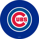 Chicago Cubs L214 Black Wrinkle Major League Baseball Pub Table
