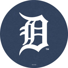 MLB's Detroit Tigers L217 Black Wrinkle Pub Table from Holland Bar Stool Co. Top View