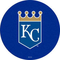 MLB's Kansas City Royals L217 Black Wrinkle Pub Table from Holland Bar Stool Co. Top View