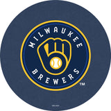 Milwaukee Brewers L217 Black Wrinkle MLB Pub Table