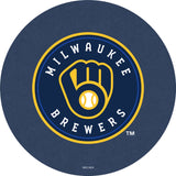 Milwaukee Brewers L214 Black Wrinkle Major League Baseball Pub Table