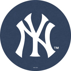MLB's New York Yankees L217 Black Wrinkle Pub Table from Holland Bar Stool Co. Top View