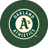 Oakland Athletics L214 Black Wrinkle Major League Baseball Pub Table