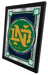 Notre Dame Vintage Logo Mirror Side View by Holland Bar Stool Company