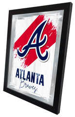 Atlanta Braves MLB Logo Wall Mirror