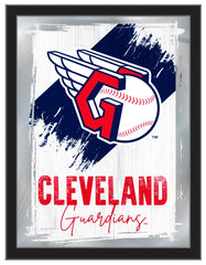 Cleveland Guardians Wall Logo Mirror | Major League Base Mirror