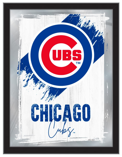 Chicago Cubs MLB Logo Wall Mirror