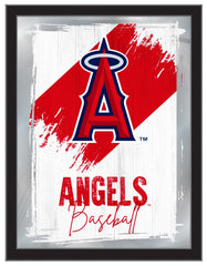 Los Angeles Angels Wall Logo Mirror | Major League Base Mirror