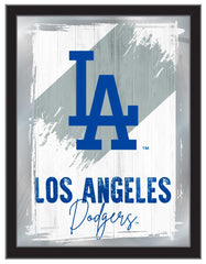 Los Angeles Dodgers Wall Logo Mirror | Major League Base Mirror
