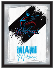 Miami Marlins Wall Logo Mirror | Major League Base Mirror