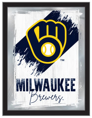 Milwaukee Brewers Wall Logo Mirror | Major League Base Mirror