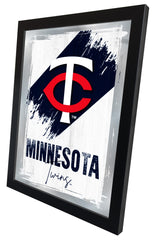 Minnesota Twins MLB Wall Logo Mirror