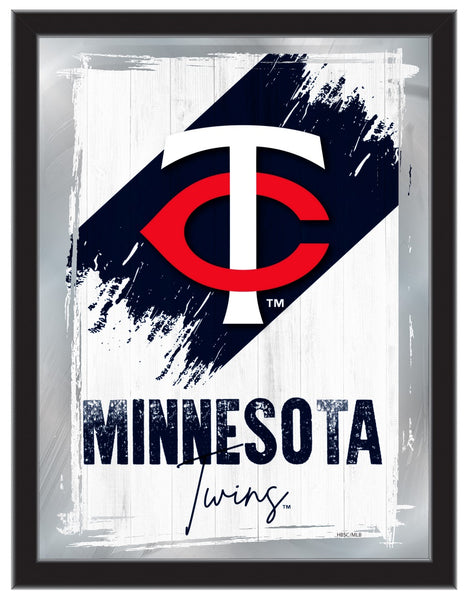 Minnesota Twins MLB Wall Logo Mirror