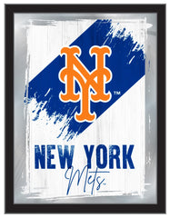 New York Mets Logo Wall Mirror | Major League Base Mirror